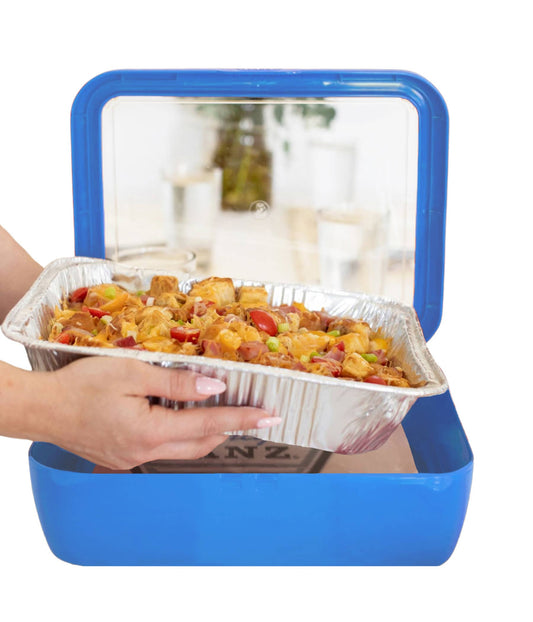 Premium Set - Pan Frame w/ Lid & Gel Pack - Denim Blue