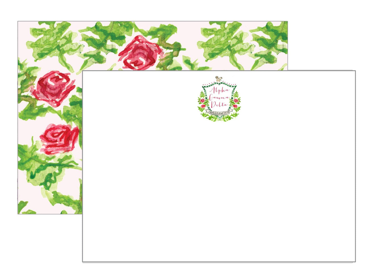 Sorority & Greek MOTIF Notecards
