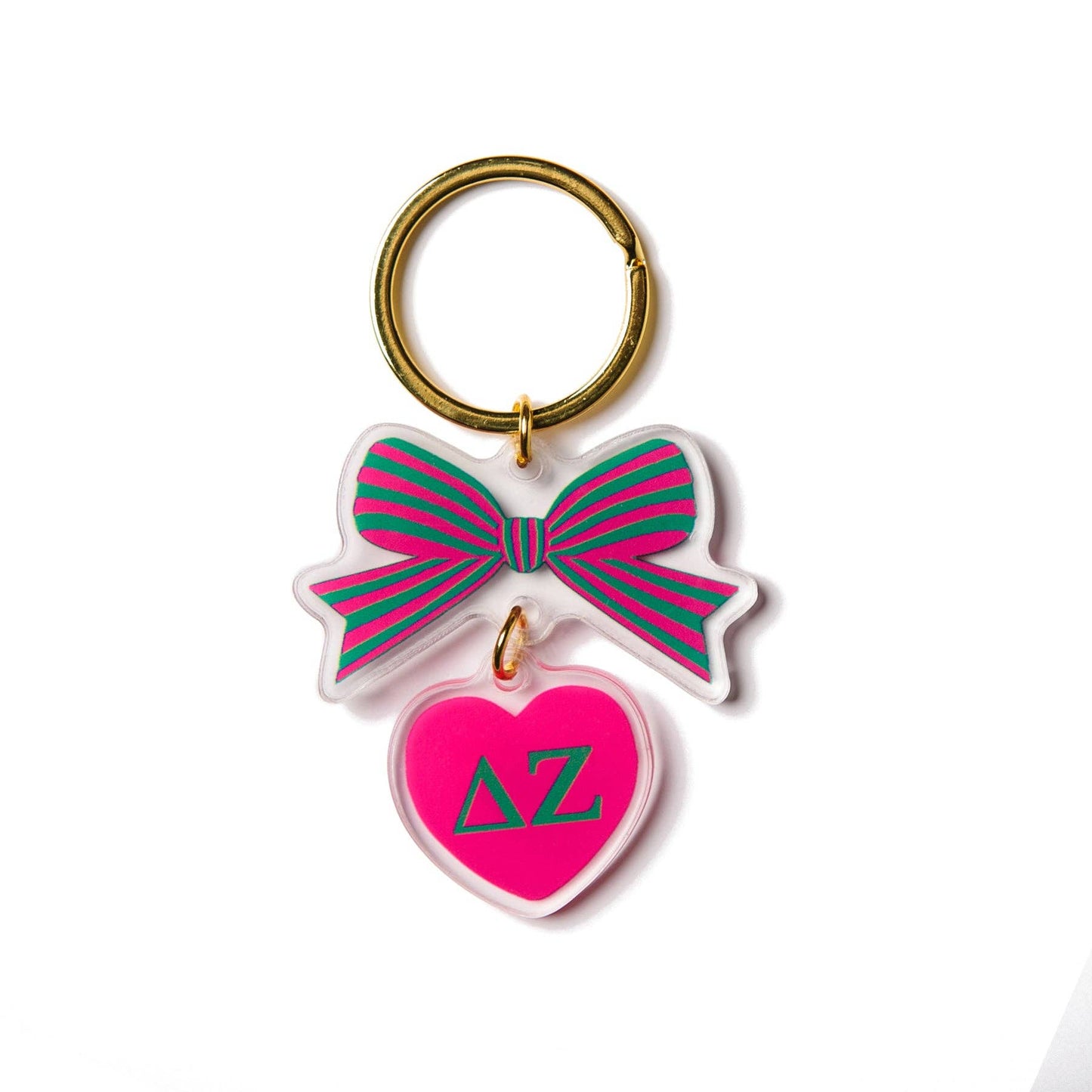 Sorority & Greek BOW-DACIOUS Keychain
