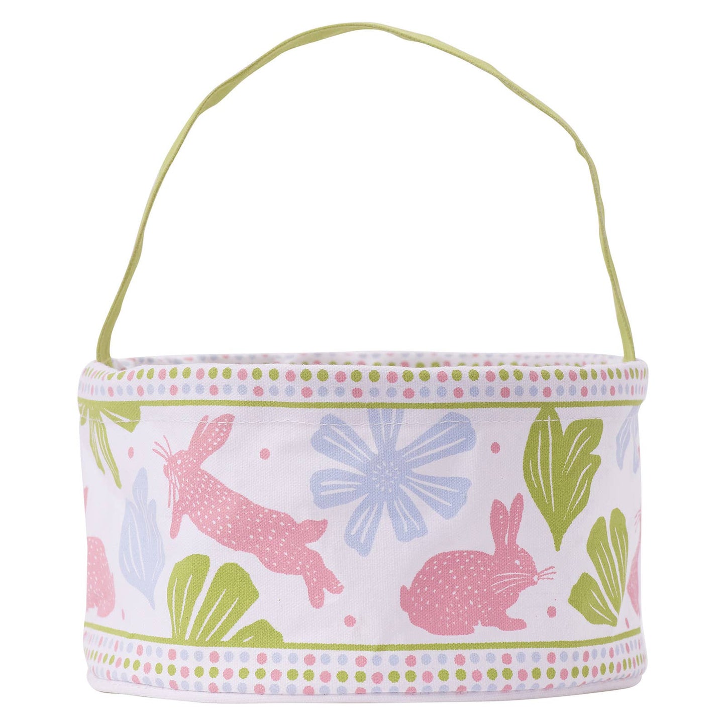 RABBIT RABBIT Canvas Easter Baske (Eco/bluCollection)