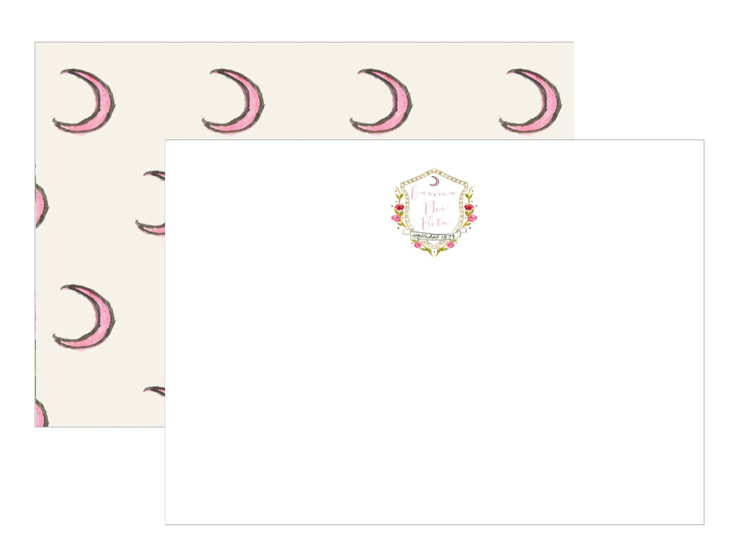 Sorority & Greek MOTIF Notecards