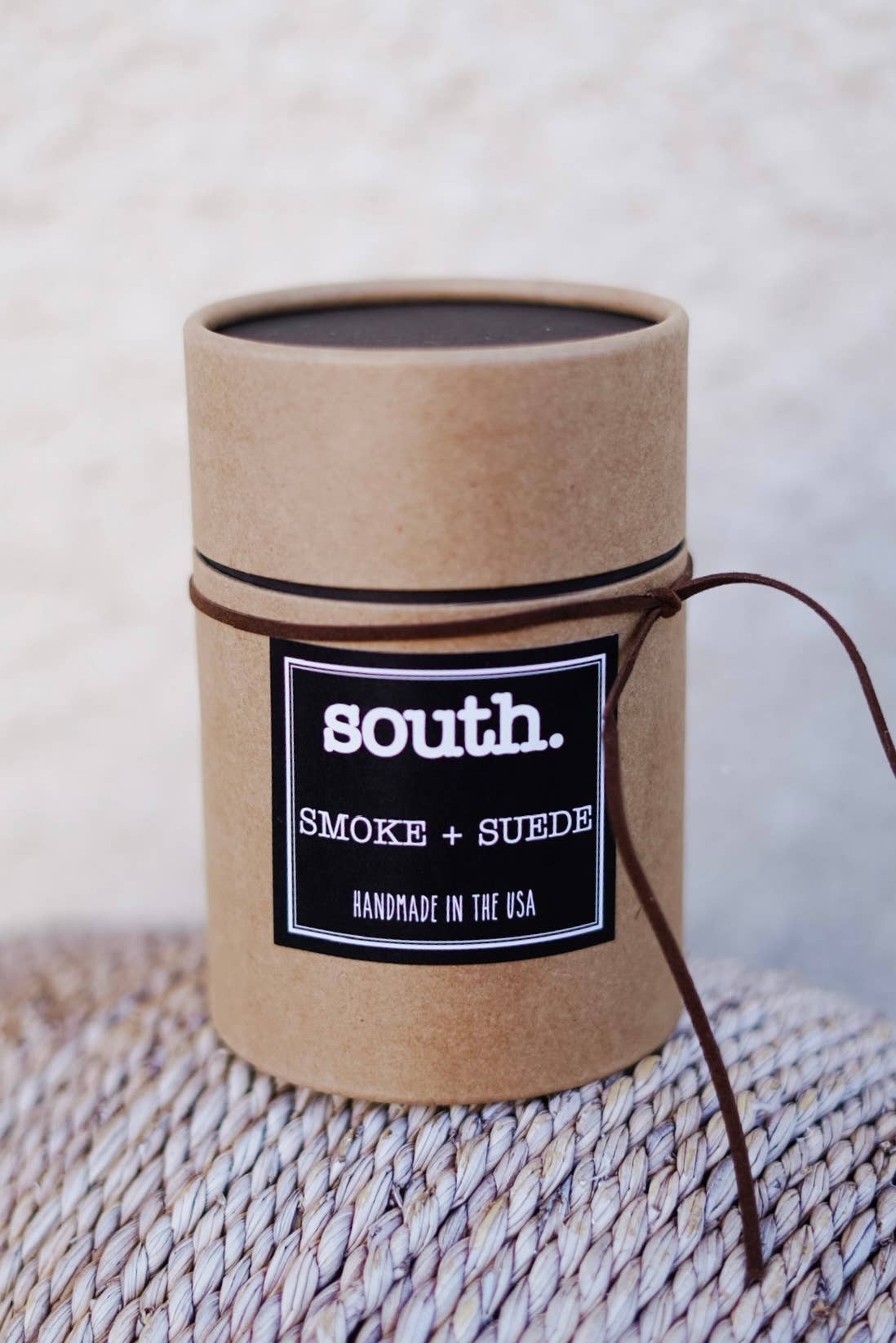Smoke & Suede Soy Wax Jar/Filled Candle