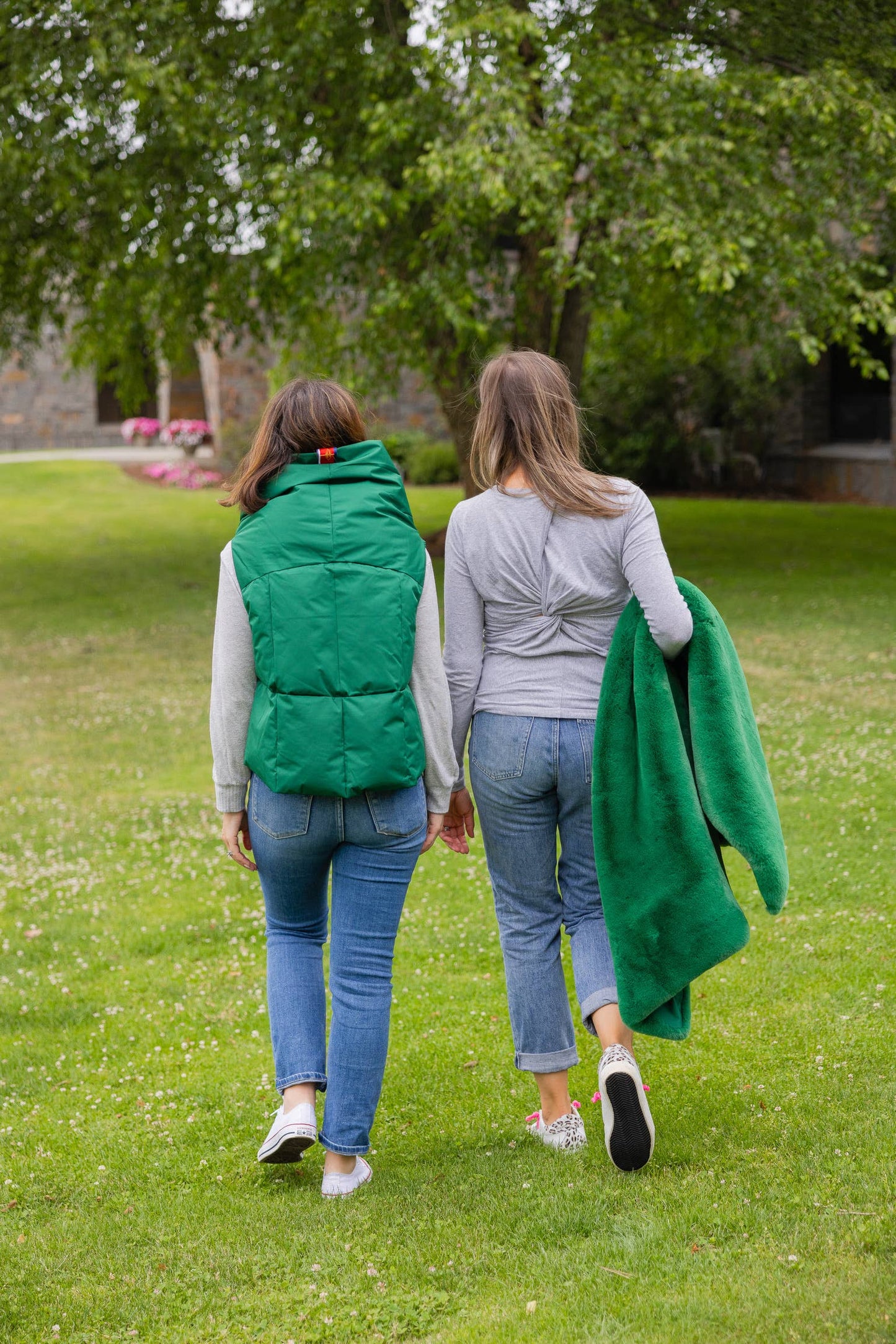 Green Waterproof Puffer Vest