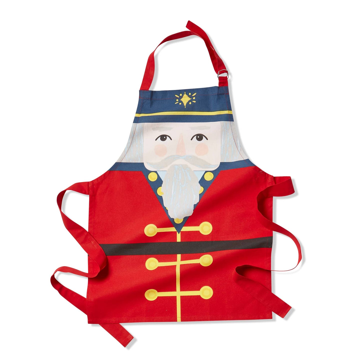 SALE Christmas Nutcracker Boy Apron - Red Multi
