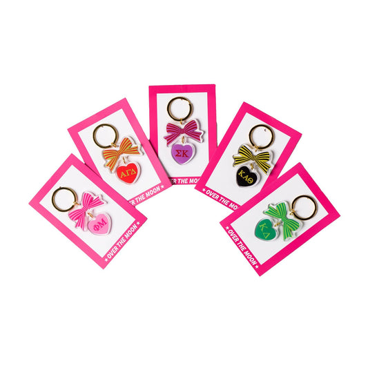 Sorority & Greek BOW-DACIOUS Keychain