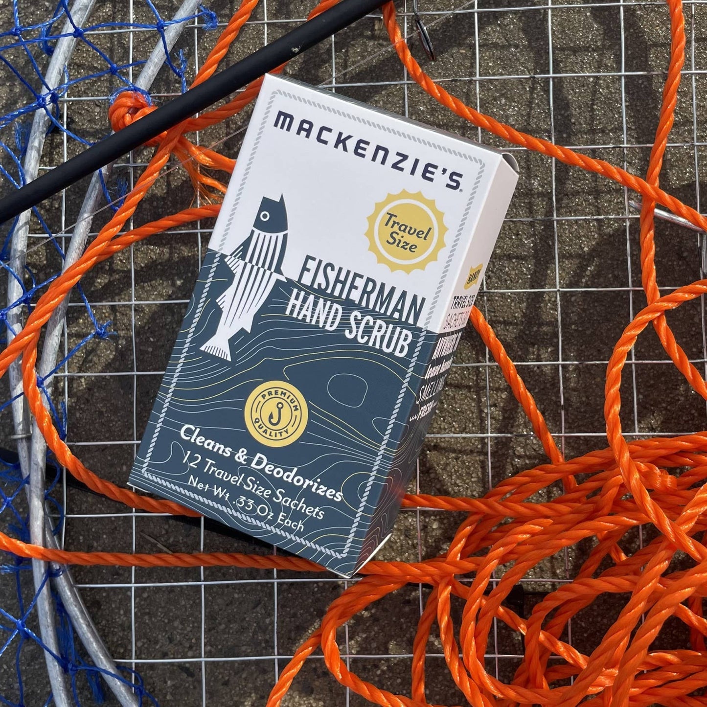 Fisherman Hand Scrub Travel Sized Packets .33 oz (12 qty)