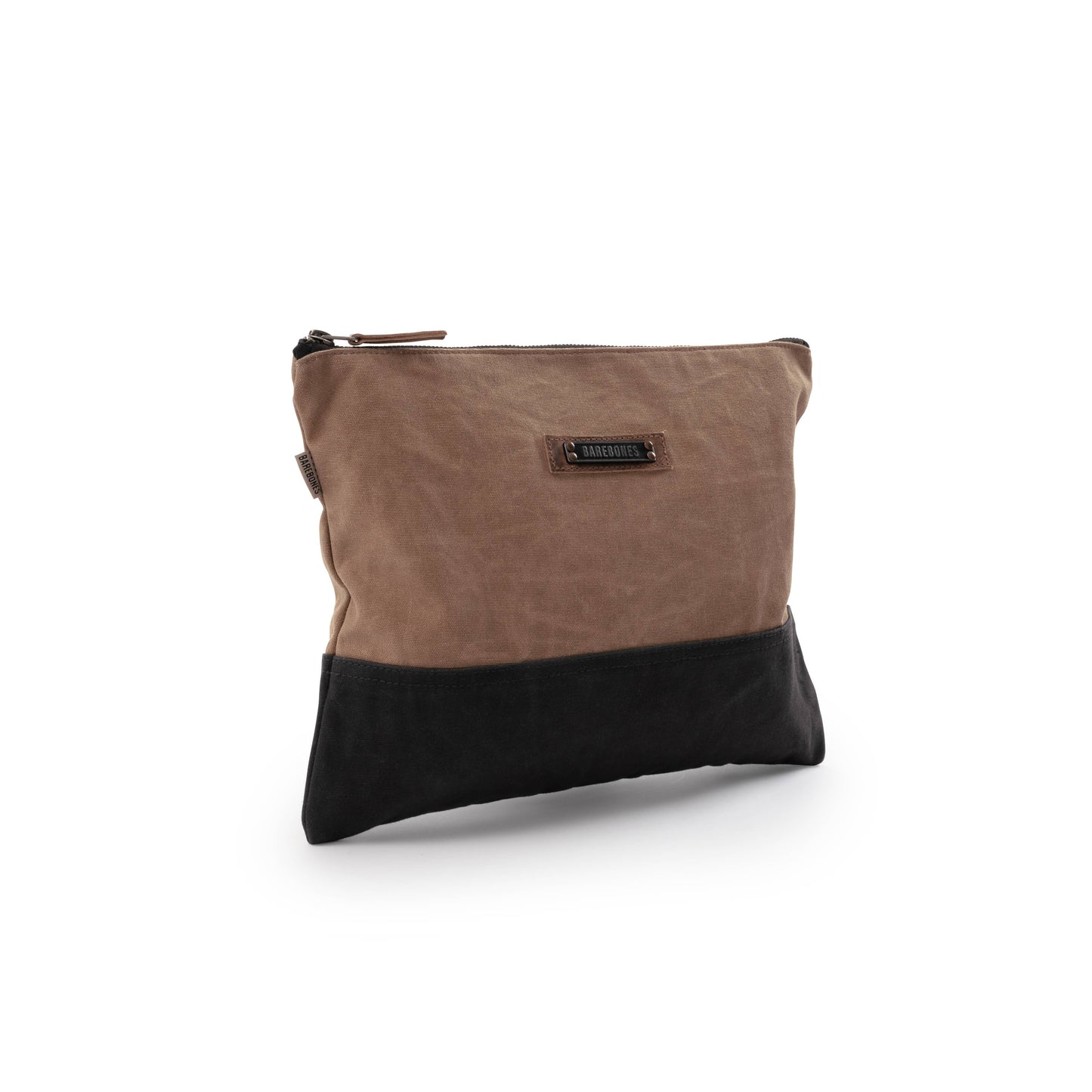 Neelum Zipper Pouch Bag -Waxed Canvas Bag