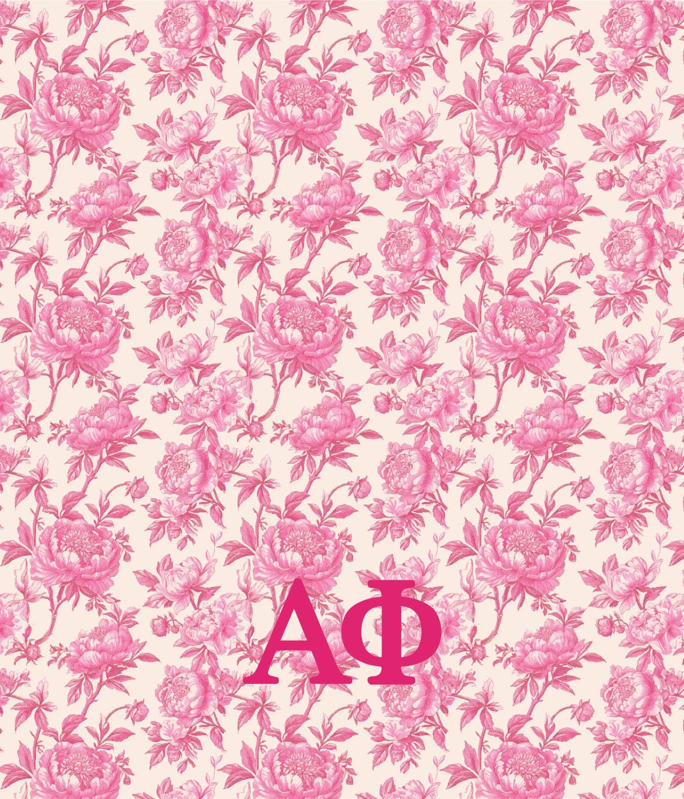 Sorority Floral Minky Blanket