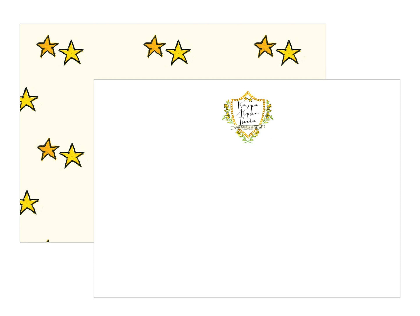 Sorority & Greek MOTIF Notecards