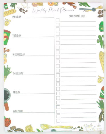 Kitchen Flavors Weekly Meal Planner