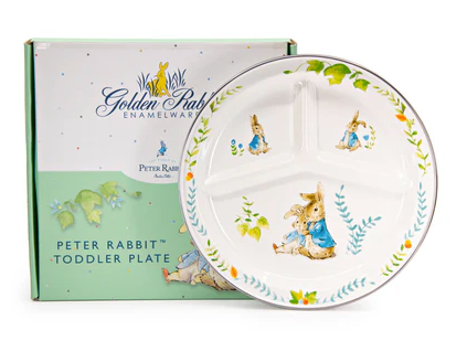 Golden Rabbit Toddler Plater