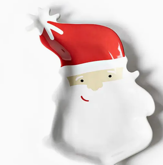 Santa Shaped Platter