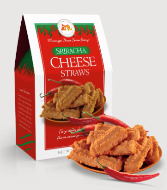 Siracha Cheese Straws