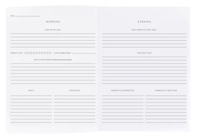 Daily Check In Journal