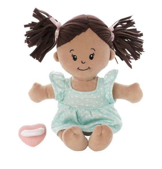 Stella-Beige w/brown pigtails