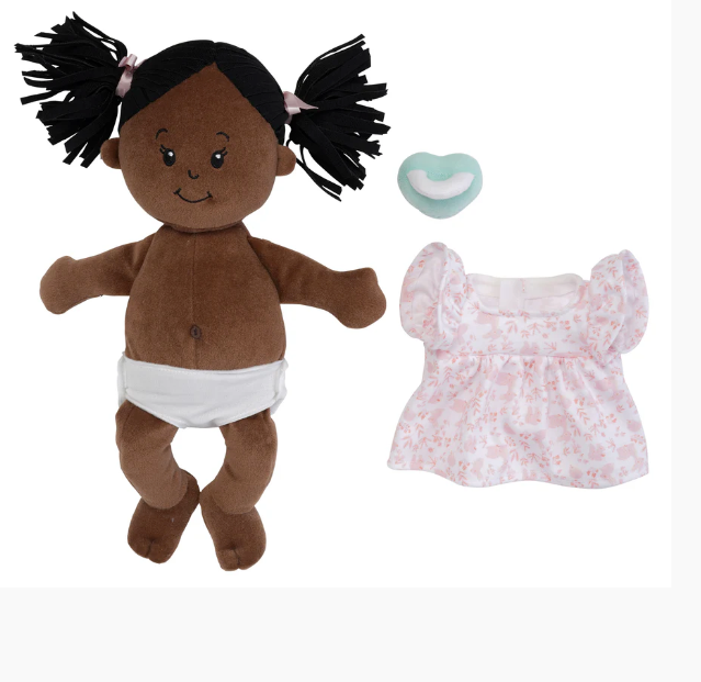 Stella-Brown w/black pigtails