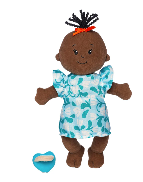 Wee Baby Stella-Brown w/black wavy
