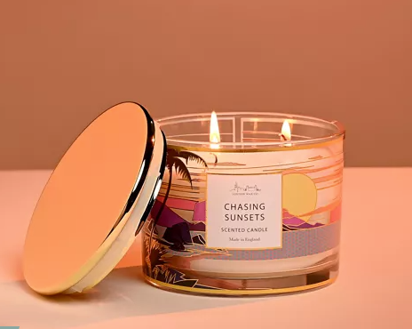 Chasing Sunsets 3 Wick Boxed Candle