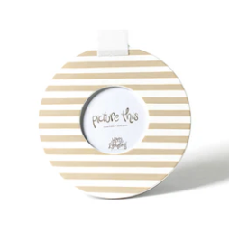 MINI neutral stripe round frame