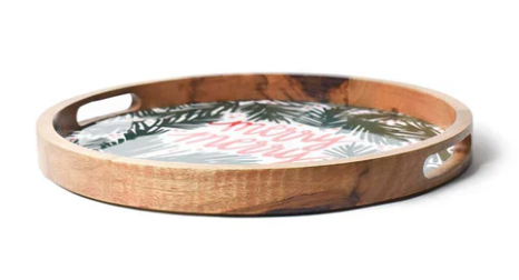 Balsalm & Berry Round Wooden Tray