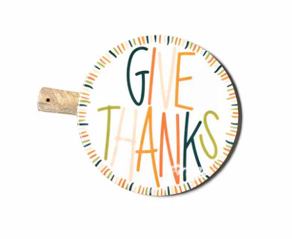 Give Thanks Round Board