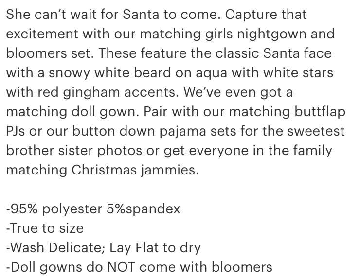 2 Piece Kids Butt-Flap PJ set (no buttons)