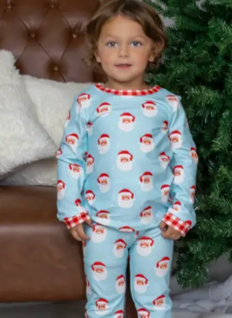 2 Piece Kids Butt-Flap PJ set (no buttons)