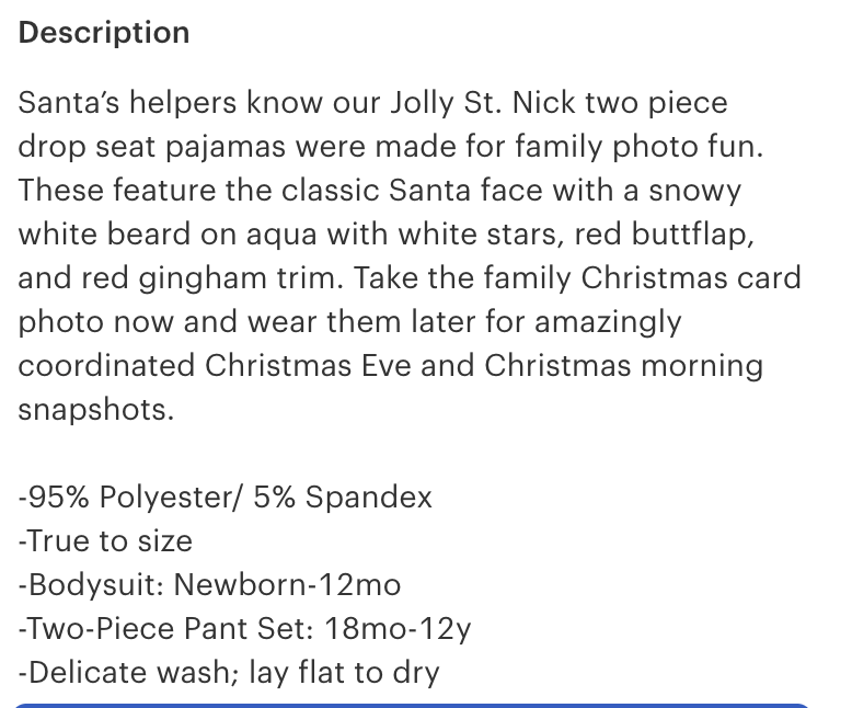 RUFFLE- 2 Piece Butt-Flap PJ Set