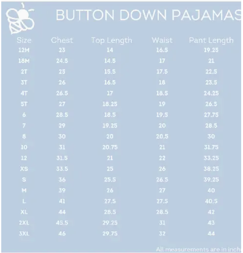 KIDS-Vintage Santa Button Down PJ set