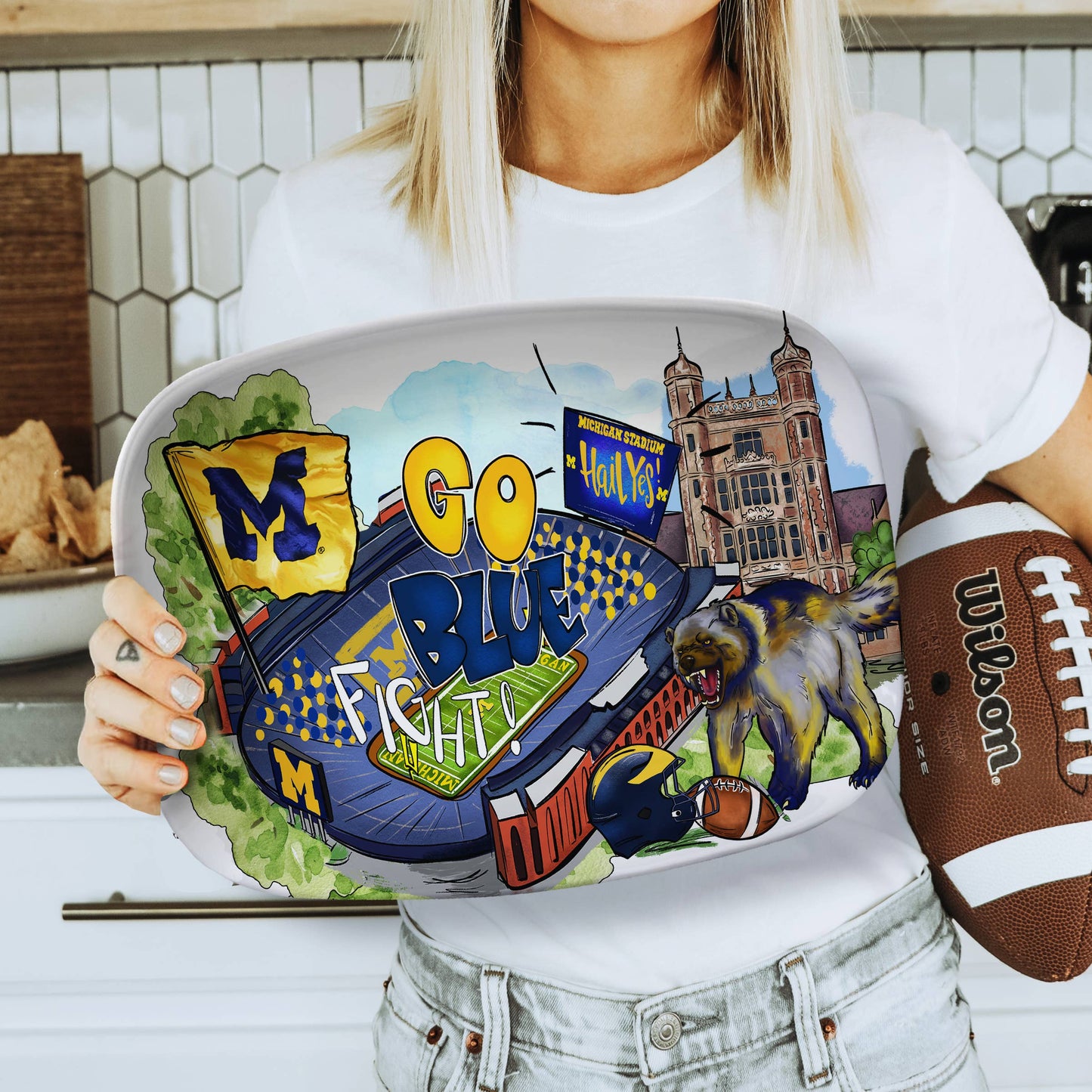 Serving Platter, Georgia, Alabama, Louisiana, Mississippi+