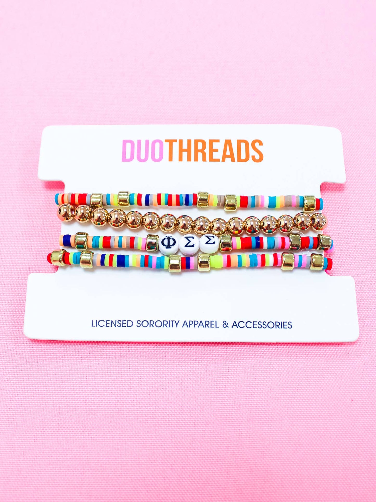Miley Sorority Bracelet Stack