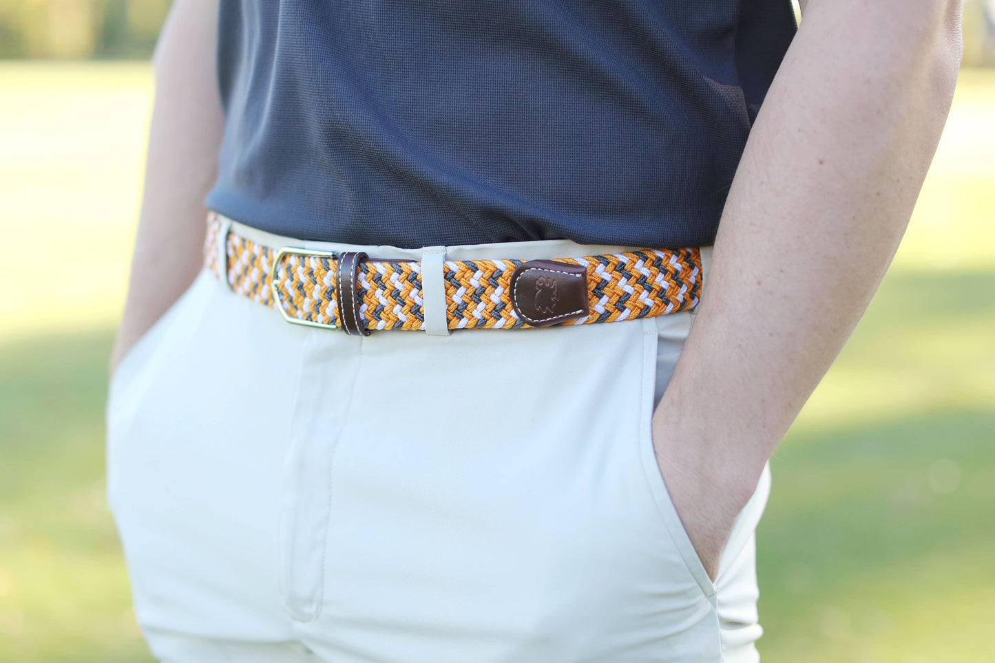 The Bristol Woven Stretch Belt