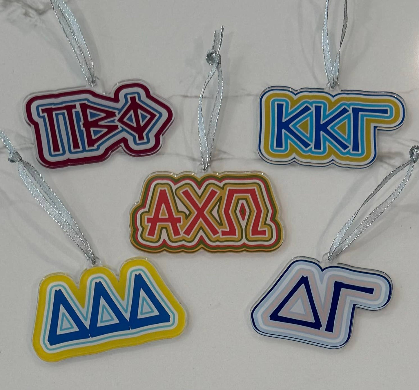 Sorority Acrylic Christmas Ornament