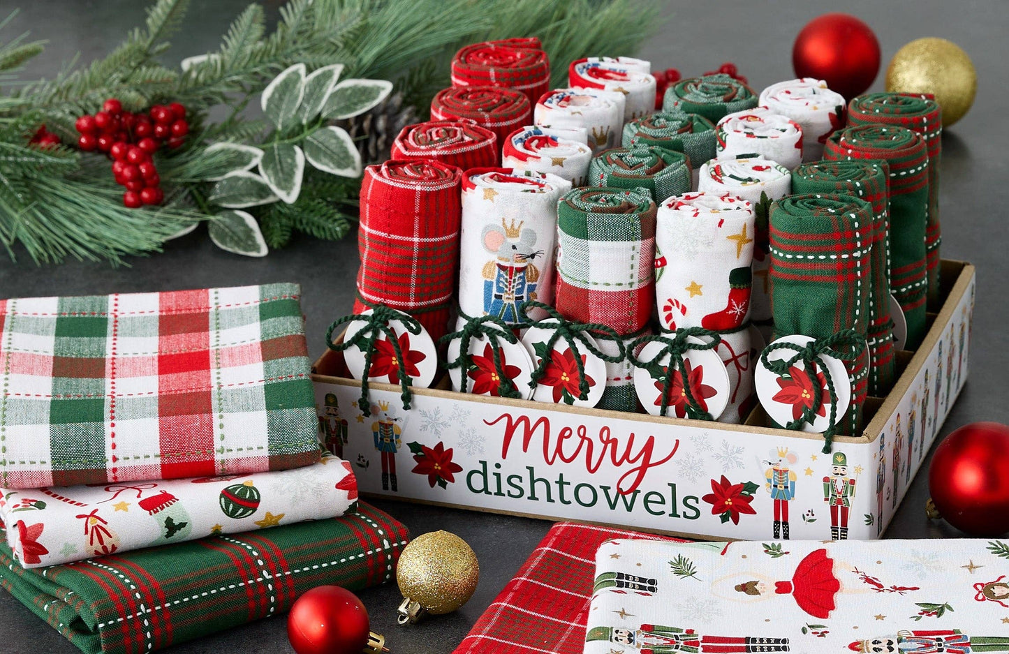 Tis the Season Assorted Dishtowels- PDQ