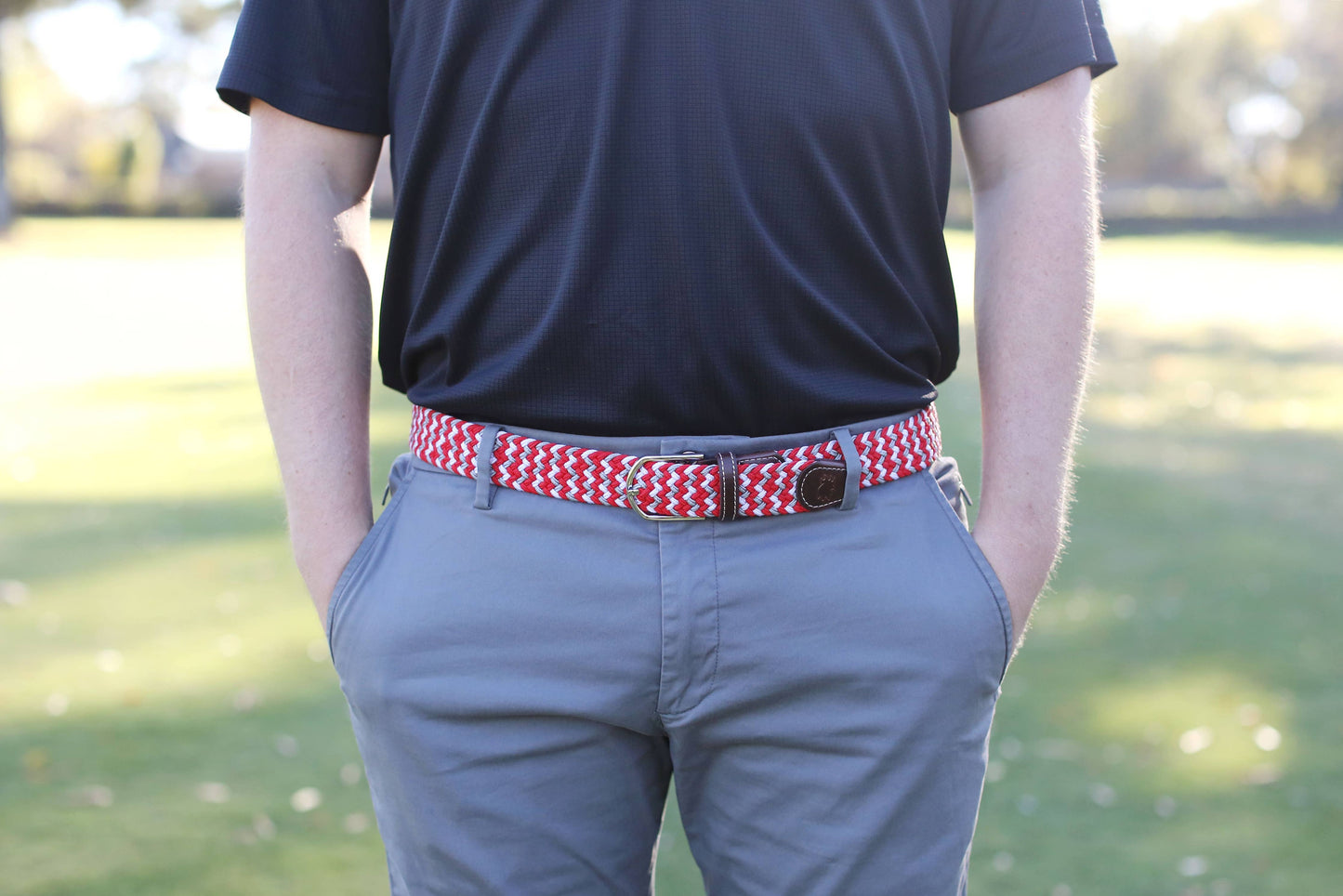 The Dublin Woven Stretch Belt