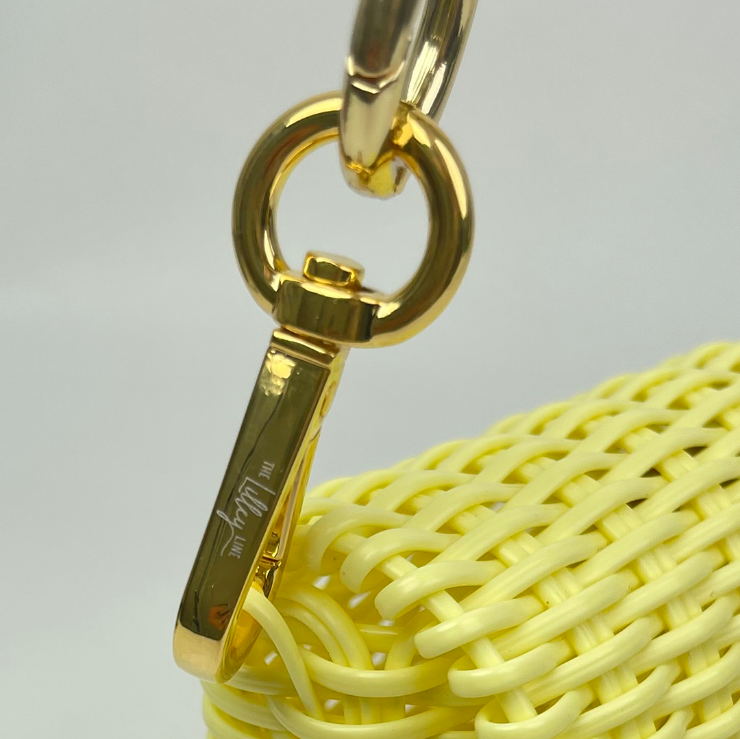 Clutch Strap, Pebble Gemstone in Light Tortoise
