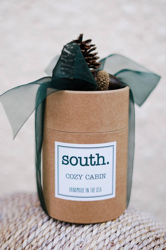 Cozy Cabin Corriander + Tonka Scented Candle