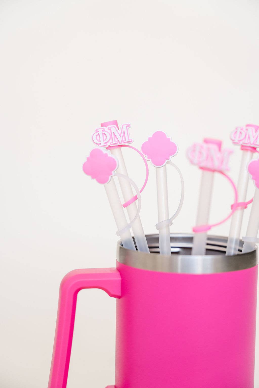 Sorority Straw Toppers