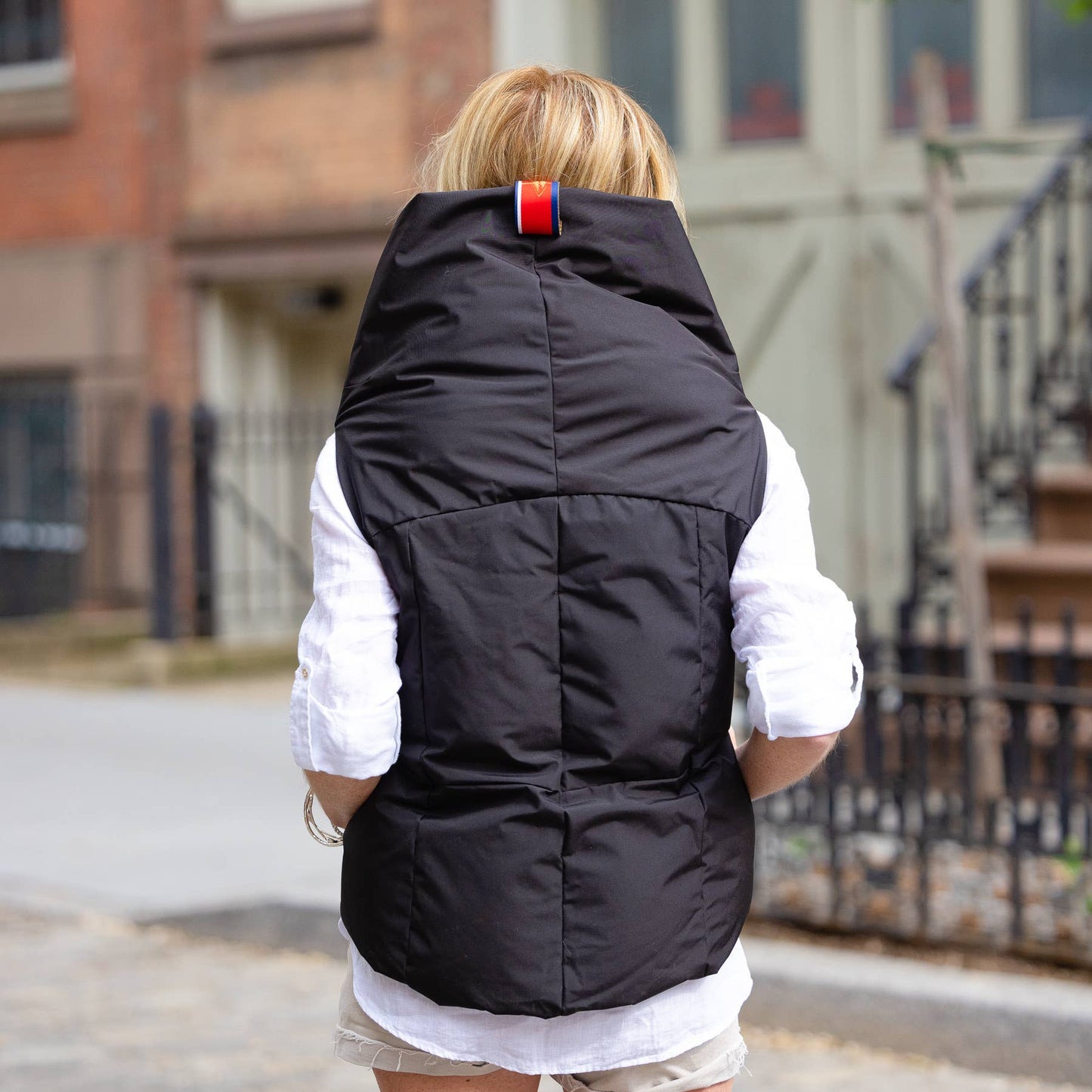 Black Waterproof Pretty Puffer Vest
