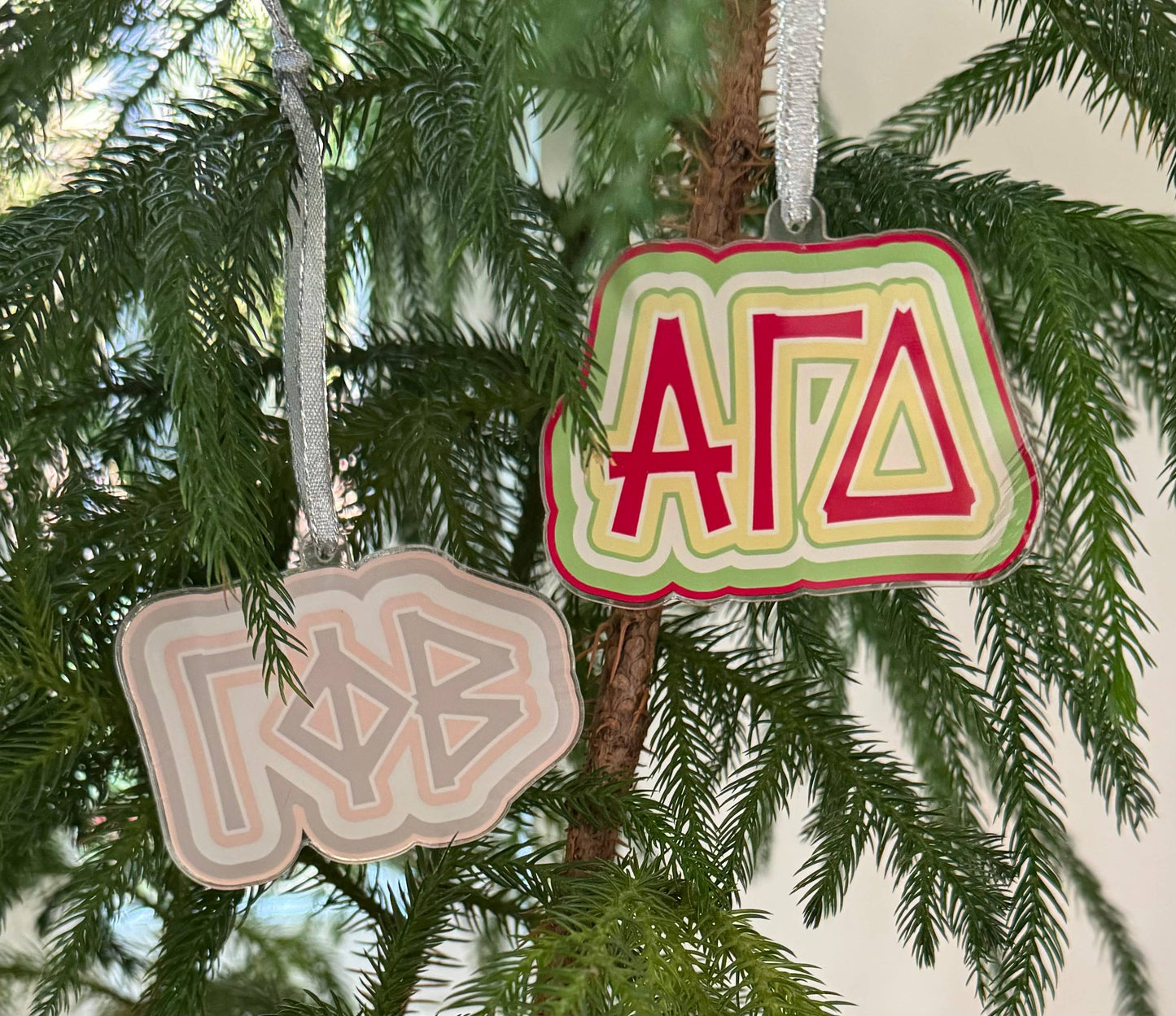 Sorority Acrylic Christmas Ornament